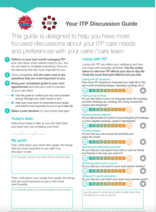 ITP discussion guide 